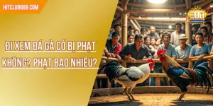 Đi Xem Đá Gà Có Bị Phạt Không? Phạt Bao Nhiêu?